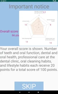 KANTAN Dental Check android App screenshot 0